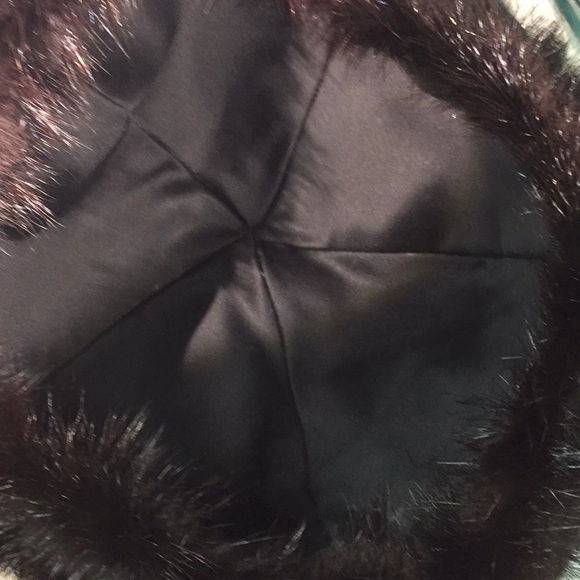 Mink Equestrian Horse-riding style hat perfect! main image 4